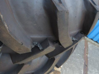 Wielen, Banden, Velgen & Afstandsringen  4x 10.0/75R15.3 Banden met binnenband
