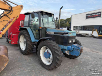 Tractor / Trekker Ford incl voermengwagen Trioliet 1200 2017
