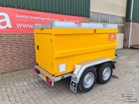 Brandstoftank / Vloeistoftank AGM Tankwagen snelverkeer tandemas