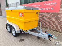 Brandstoftank / Vloeistoftank AGM Tankwagen snelverkeer tandemas