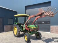 Tractor / Trekker John Deere 1130 met voorlader en 1040 - beide 2wd en kenteken fendt ford international
