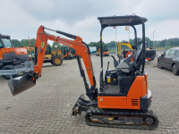 Bandenkraan / Graafmachine op wielen Hitachi 19U
