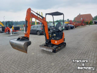 Bandenkraan / Graafmachine op wielen Hitachi 19U