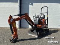 Bandenkraan / Graafmachine op wielen Hitachi ZX 10U-6