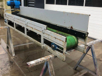 Transportband  2520X390 TRANSPORTBAND VLAKKE BAND FLAT BELT CONVEYOR BELT FLACHBAND FÖRDERBAND