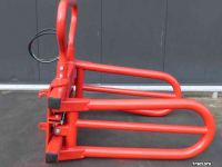 Balenklem Hofstede Vierkante balenklem 85/260 met rek voor 2e baal