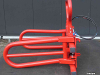 Balenklem Hofstede Vierkante balenklem 85/260 met rek voor 2e baal