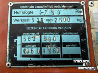 Heftruck Nissan 2,5 ton