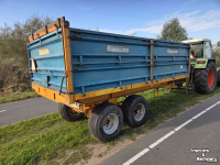 Kipper / Kiepwagen / Landbouwkipper Rolland bh90 9 tons tandemas kipper