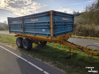 Kipper / Kiepwagen / Landbouwkipper Rolland bh90 9 tons tandemas kipper