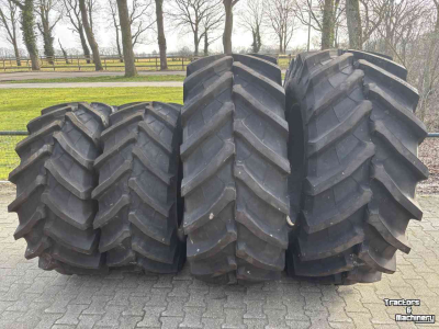 Wielen, Banden, Velgen & Afstandsringen Trelleborg 650/65R38 en 540/65R28 TM800 Nieuw