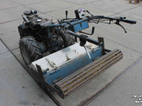 Grondfrees Nibbi 2-wiel freesmachine Lombardini 10LD400-2 dieselmotor motorfrees freesbak