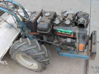 Grondfrees Nibbi 2-wiel freesmachine Lombardini 10LD400-2 dieselmotor motorfrees freesbak