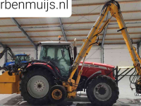 Maaiarm met klepelmaaier Herder Grenadier MBK 513 LSH 8.5 of 7.25 meter giek joystick-bediening