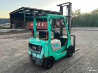 Heftruck Mitsubishi KFG 15 heftruck benzine gebruikt