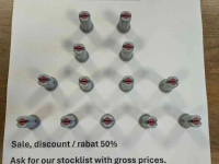 Overige spuiten en toebehoren Albuz spuitdoppen, spray nozzles. Rabat, sales 50% discount