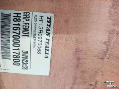 Wielen, Banden, Velgen & Afstandsringen Fendt 23X38