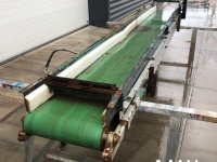 Transportband  3700X400 TRANSPORTBAND VLAKKE BAND FLAT BELT CONVEYOR BELT FLACHBAND FÖRDERBAND
