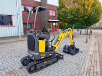 Mini-graver / Mini-graafmachine New Holland E12D Minigraver
