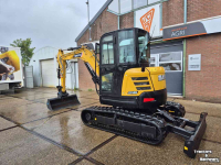 Rupskraan / Graafmachine op rupsen Sany SY 50U rupskraan