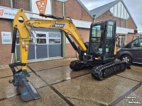 Rupskraan / Graafmachine op rupsen Sany SY 50U rupskraan