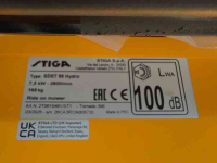 Zitmaaier Stiga Tornado 398
