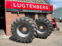 Wielen, Banden, Velgen & Afstandsringen Alliance 800/65R32 Agristar banden op 10 gaats velg