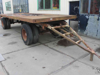 Vierwielige wagen / Landbouwwagen DAF Landbouwwagen balenwagen aanhanger aanhangwagen
