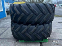 Wielen, Banden, Velgen & Afstandsringen Michelin 2x Mach X BiB 710/70R38 Banden