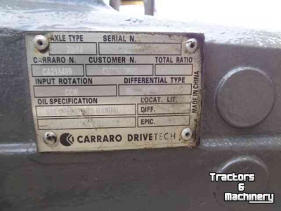 Gebruikte onderdelen van tractoren Carraro mf 5435