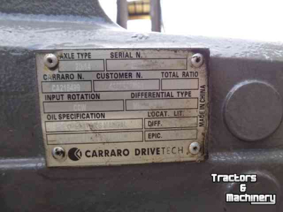 Gebruikte onderdelen van tractoren Carraro mf 5435