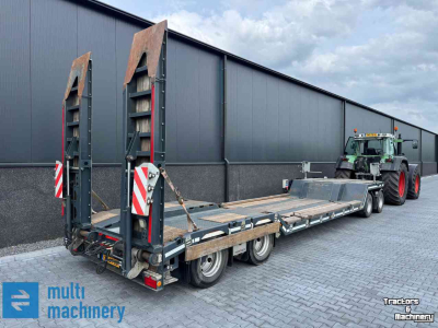 Dieplader / Aanhanger  TwenteTrailer 4-asser kuip dieplader