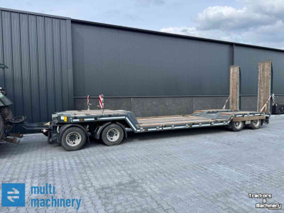 Dieplader / Aanhanger  TwenteTrailer 4-asser kuip dieplader