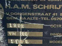 Veegmachine Schrijver VM160 Veegmachine / Veegbezem / Veegborstel