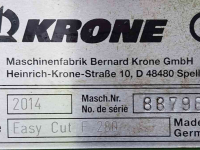 Maaier Krone Easy Cut F 280 met zwadtrommels