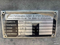Dieplader / Aanhanger  Möslein dieplader Oprijwagen