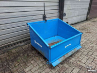 Trekkerbak / Transportbak Saphir TL 120 breedte 1,20 meter grondbak trekkerbak transportbak kipbak kiepbak kipperbak tractorbak