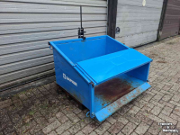 Trekkerbak / Transportbak Saphir TL 120 breedte 1,20 meter grondbak trekkerbak transportbak kipbak kiepbak kipperbak tractorbak