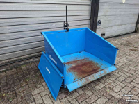 Trekkerbak / Transportbak Saphir TL 120 breedte 1,20 meter grondbak trekkerbak transportbak kipbak kiepbak kipperbak tractorbak