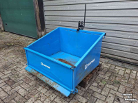 Trekkerbak / Transportbak Saphir TL 120 breedte 1,20 meter grondbak trekkerbak transportbak kipbak kiepbak kipperbak tractorbak