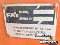 Mini-graver / Mini-graafmachine FAI 215 minigraver