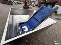 Overige inschuurmachines en toebehoren  Natte bunker elevator, RVS
