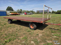 Vierwielige wagen / Landbouwwagen Kersten 8 a 10 tons balenwagen 700x250cm
