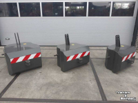 Frontgewichten  Frontgewicht, staal - beton gewicht , 600, 800 ,1100 kilogram