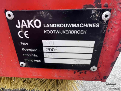 Veegmachine Jako 120 veegbezem