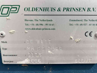 Overige inschuurmachines en toebehoren De With MH FG 2000 palletwikkelaar