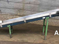 Transportband  3300X495 MM OPVOERBAND ELEVATORBAND ELEVATOR BELT FÖRDERBAND STEIGBAND