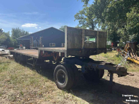 Dieplader / Aanhanger  Oplegger 13 meter lang incl dolly