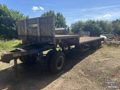 Dieplader / Aanhanger  Oplegger 13 meter lang incl dolly