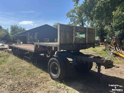 Dieplader / Aanhanger  Oplegger 13 meter lang incl dolly